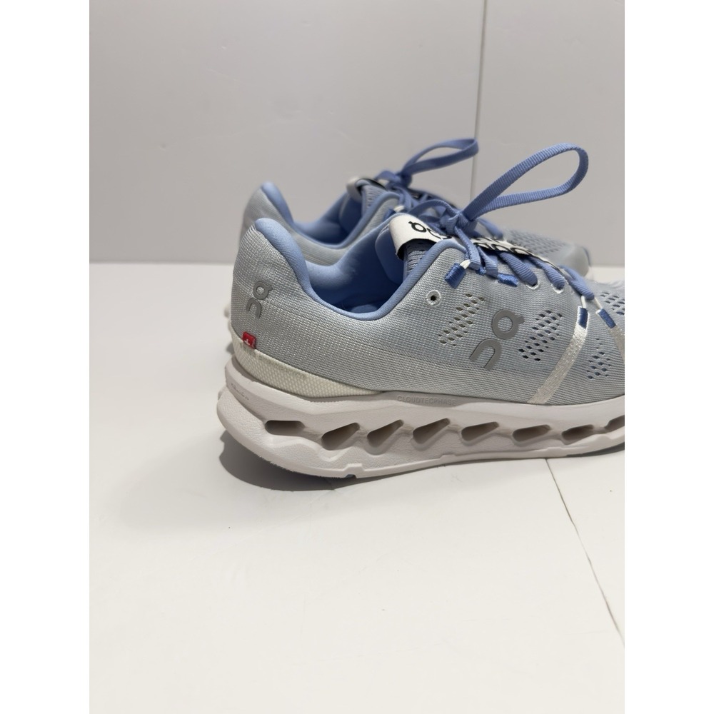 ON Women's Cloudsurfer Running Athletic Shoes Sneakers Heather/White Size 8 - Picture 3 of 11